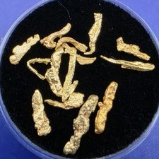 .938g Western Australia True Crystallized Wire Gold Very Rare picture