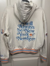 NYON New York Or Nowhere X Knicks Hoodie Sweatshirt Pullover Small picture