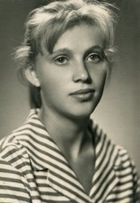 Beautiful girl portrait ussr vintage photo picture