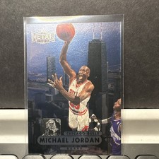 SkyBox 1997-98 Metal Universe Michael Jordan #23 Chicago Bulls Base Set picture