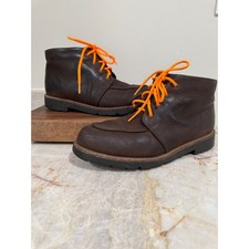 Vintage H.S. Trask Bison Leather Gore-Tex Moc Toe Chukka Boots USA Men's 8.5/9 picture