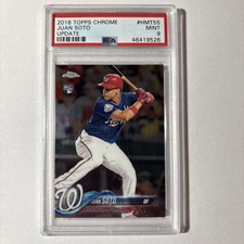 2018 Topps Chrome Update - Juan Soto #HMT55 (RC) picture