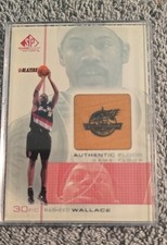 2000-01 SP Game Floor Edition - Authentic Floor Rasheed Wallace #RW (MEM) picture