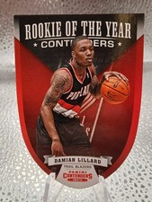 2012-13 Panini Contenders - Rookie of the Year Contenders Damian Lillard #5 (RC) picture