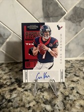 2012 Case Keenum Contenders Ticket RC Rookie Auto Autograph 112 Chicago Bears picture