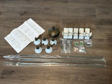 Tiella Tech Lighting 800RAL5CWZ Casual Rail Kit 5-Light Antique Bronze NOS picture
