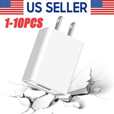 Universal 5V 1A US Plug USB AC Wall Charger Power Adapter For Smart Phone Lot picture