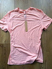 SKIMS Fits Everybody T-Shirt Desert Clay Pink Size Small NWT $48 picture