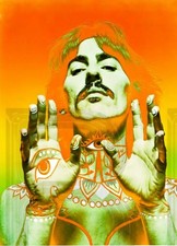 George Harrison, Avedon, Beatles Psychedelic  11 x 14