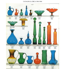 Bischoff Glass: 1920s-1960s, 2nd ed., 6 catalog reprints, ca. 1948-1966, MCM picture