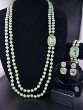 VERY RARE Signed Heidi Daus “Exquisite Elegance” SET in Chrysolite Color Way picture