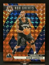 2024-25 Panini Mosaic Kevin Garnett NBA Greats Orange Mosaic /249 Timberwolves picture