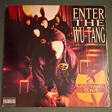 Wu-Tang Clan Enter the Wu-Tang (36 Chambers) ••First Press  vinyl RCA 1993 picture