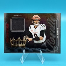 2025 Panini Rookies & Stars - Royalty Joe Burrow #R-JBW (MEM) picture