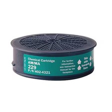 Sundstrom Safety Sr 229 Cartridge, Green, Push To Connect, Sundstrom Respirators picture