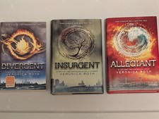 Divergent by Veronica Roth, Lot of 3, Complete Trilogy, 2 HC, 1 PB, 1st Eds picture