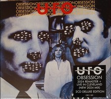 UFO - Obsession 2 x CD - DELUXE EDITION - Remastered + Bonus Live - SEALED NEW picture