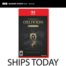 The Elder Scrolls IV Oblivion Remastered Deluxe Nintendo Switch 2 NEW SHIPS NOW picture