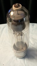 Vintage General Electric 872A Half Wave Mercury Vapor 10,000 V Rectifier. picture