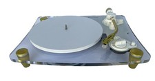 TECHPLAY GHOST CLEAR ACRYLIC RECORD PLAYER TURNTABLE BLUETOOTH BROADCAST AT3600L picture