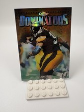 1997 Topps Finest Dominators Jerome Bettis Rare Refractor STEELERS picture