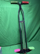 Vintage Pogo Stick S.B.I Enterprises Neon Pink And Green picture
