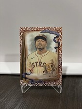 2026 Topps Allen & Ginter #218 Jose Altuve Orange Filigree /25 Houston Astros picture