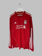Liverpool FC Adidas 2011/12 Home Football Longsleeve Soccer Jersey  picture