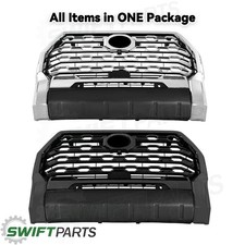 For 2022-2025 Toyota Tundra Front Bumper Grille Assembly Kit w/ Fog Light / Trim picture