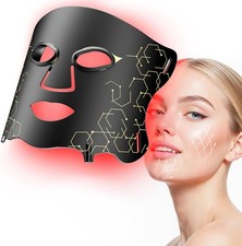 LED Light Therapy Mask (E106A) for Face, Infrared Red Light Therapy Mask 7 Color picture
