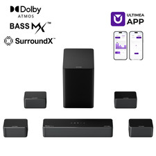 ULTIMEA Poseidon D80 7.1 Dolby Atmos Soundbar with 6.5