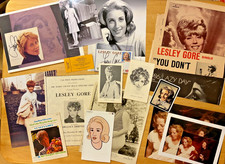Massive Lesley Gore Memorabilia Lot Signed Photos Rare Hip-Pocket Record Estate picture