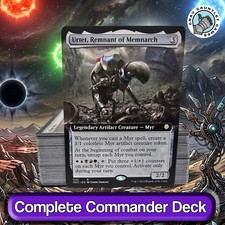 Urtet, Remnant of Memnarch COMMANDER DECK Myr Typal WUBRG MTG Custom Edh Magic picture