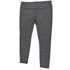Athleta Heartbeat Chaturanga Tight Women's SIZE XL Gray Chevron | Style 243107 picture