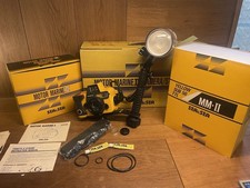 *Almost Mint in Box* Sea & Sea Motor Marine II Under Water Camera & Strobe Set picture