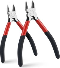 2PCS Wire Cutters Side cutter Cable 6/5