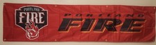 Portland Fire WNBA Huge 2x8 Foot Banner Flag With Metal Grommets picture