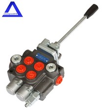2 Spool 11GPM Hydraulic Control Valve Double Acting Tractor Loader W/Joystick picture