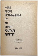 1964 MORE ABOUT BRAINWASHING FAGAN NEWS-BULLETIN 102 JFK ASSASSINATION ORIGINAL picture