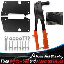 For 93-02 Fbody Camaro & Firebird Window Motor Supports Plate Kit Sag, Alignment picture
