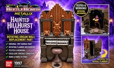 VTG 1997 Bandai Beetleborgs Haunted Hillhurst House Rotating Organ Wall WORKS picture