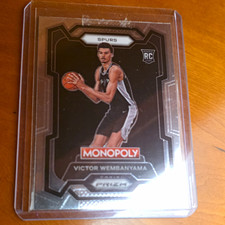 Panini 2023-24 Prizm Monopoly Victor Wembanyama Deal Prizm RC #81 Spurs picture