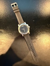 FOSSIL Mens' Big Tic BG2219 Black Resin Quartz Watch - Water Resistant picture