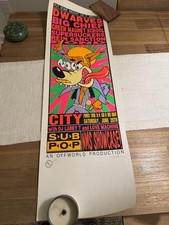 Frank Kozik Dwarves Supersuckers Pond Sub Pop Poster Signed AP 15/20 1992 picture