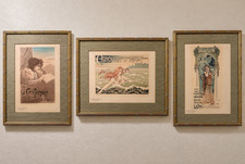 Original Les Maîtres de l’Affiche Lithographs – 1890s/1900 – Collection of 3 picture