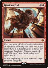 Glorious End #133 (NM) Amonkhet (AKH) MTG picture