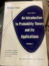 Introduction to Probability Theory & Its Applications - William Feller (2nd ed.) picture