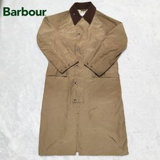 BARBOUR BURGHLEY Demi-Luxe BEAMS Exclusive Oversized Long Coat Camel Beige picture