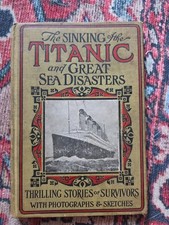 The Sinking Of The The Titanic/ Salesman Copy Prospectus 1912 picture