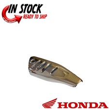 HONDA MUFFLER PROTECTOR COVER CHROME 2019-2025 MONKEY 18356-K0F-T00 OEM picture